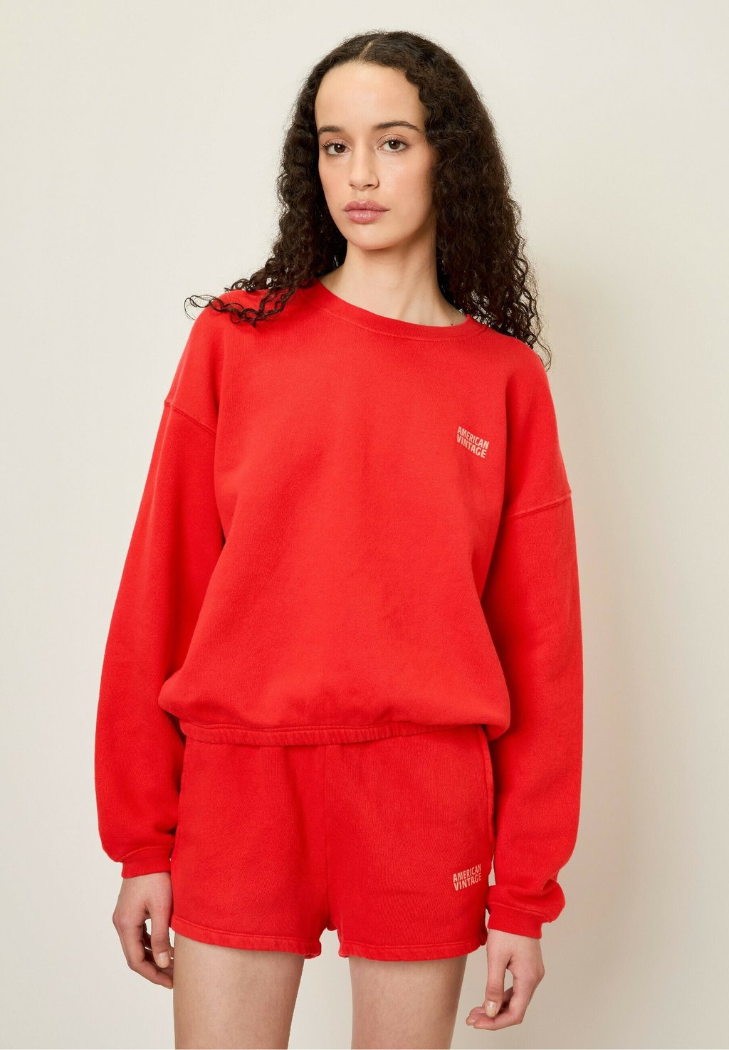 

Толстовка IZUBIRD American Vintage, красный