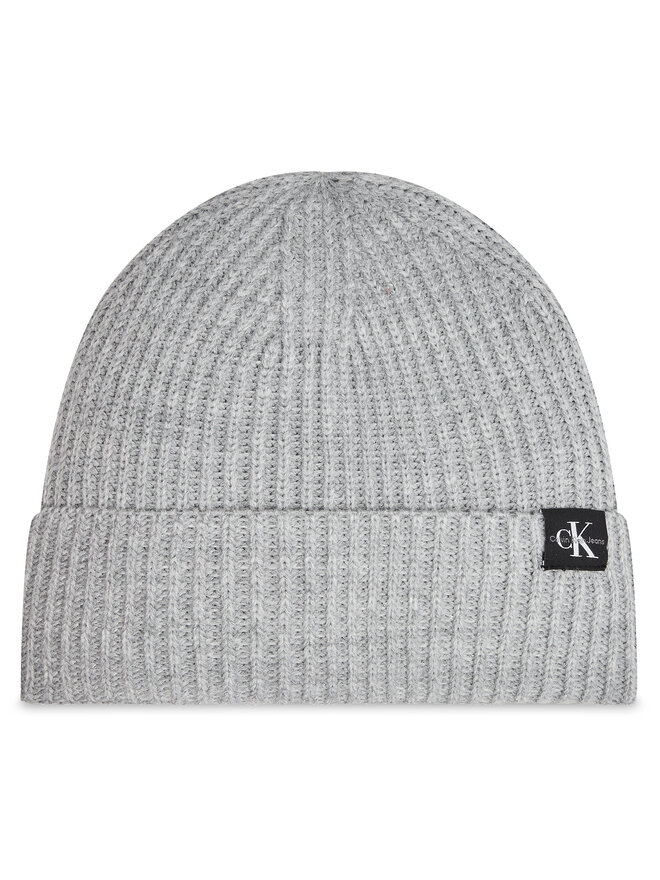 

Зимняя шапка Calvin Klein Jeans Monogram IU0IU00440, серый