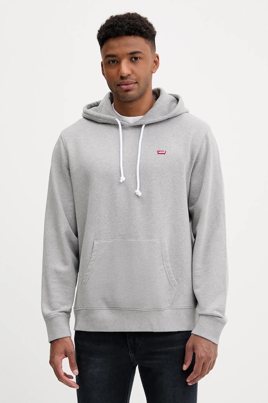 

Хлопковая толстовка Levi'S, серый