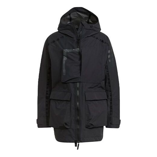 

Куртка adidas Xploric R.r Sports Hooded Jacket Black, черный