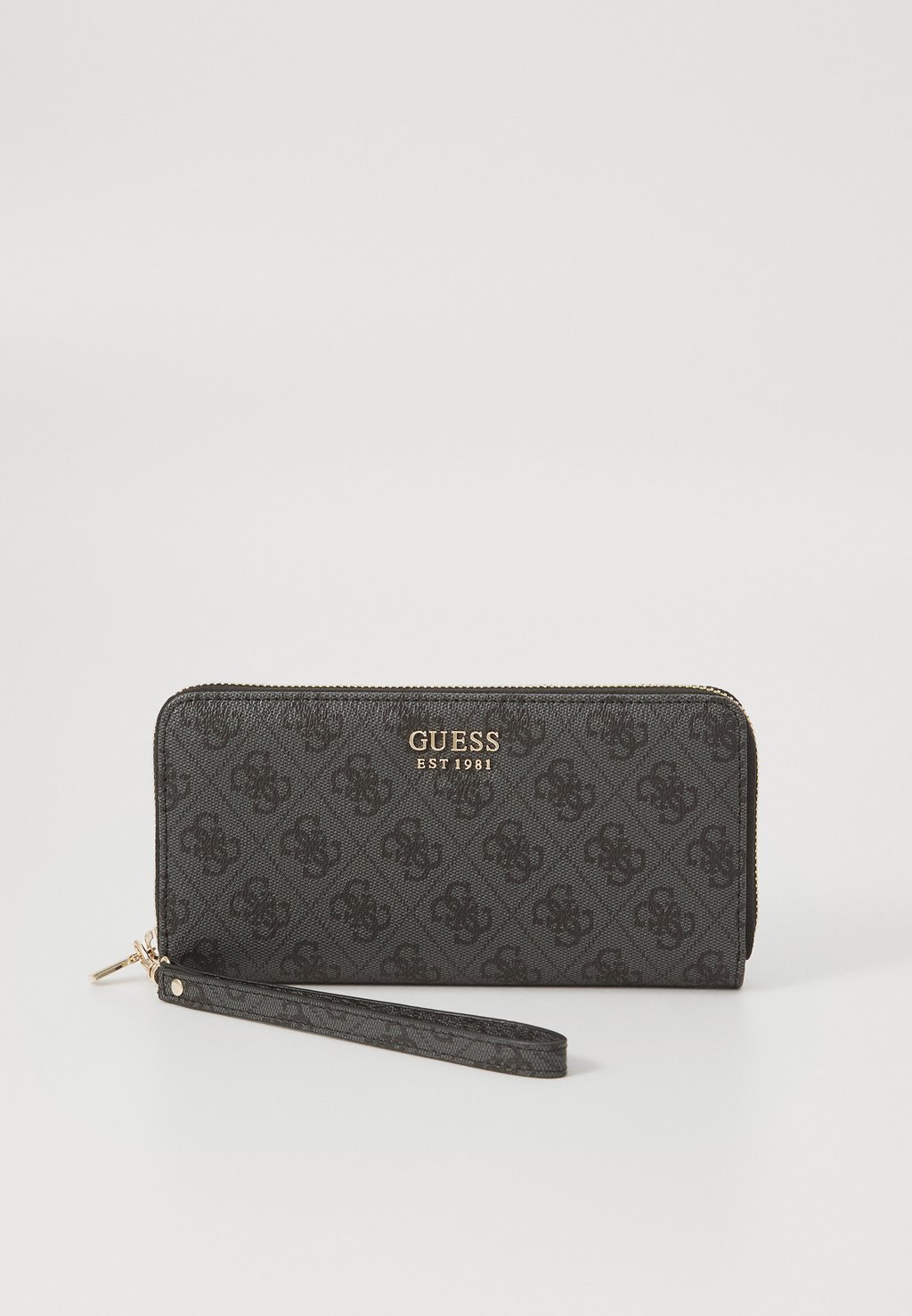 

Кошелек BRENTON ZIP AROUND Guess, темно-серый