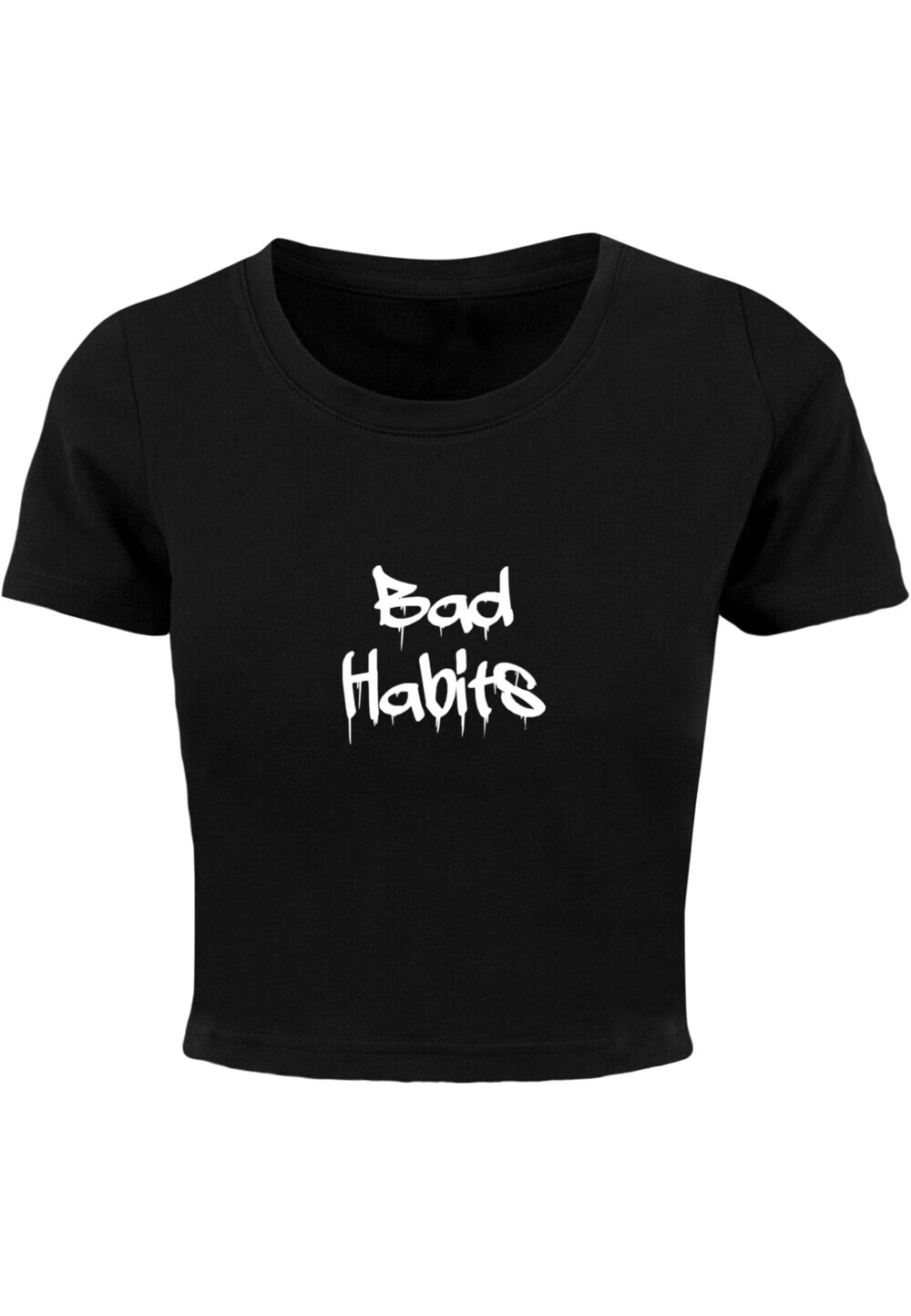 

Рубашка Merchcode Bad Habits, черный