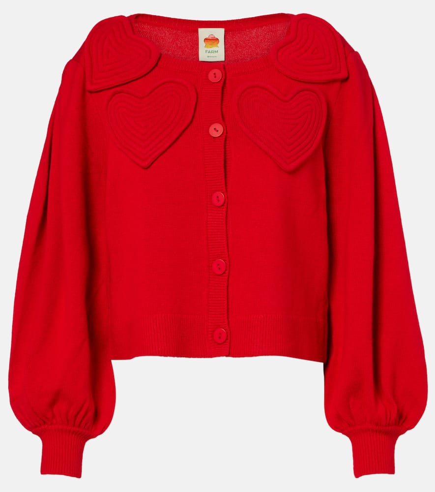 

Кардиган с аппликацией-заплаткой Farm Rio