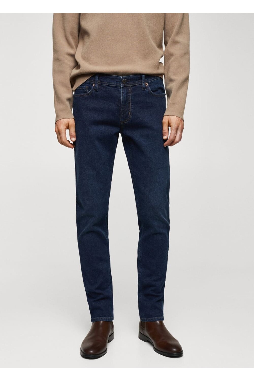 

Джинсы Jan Slim Fit Mango, синий