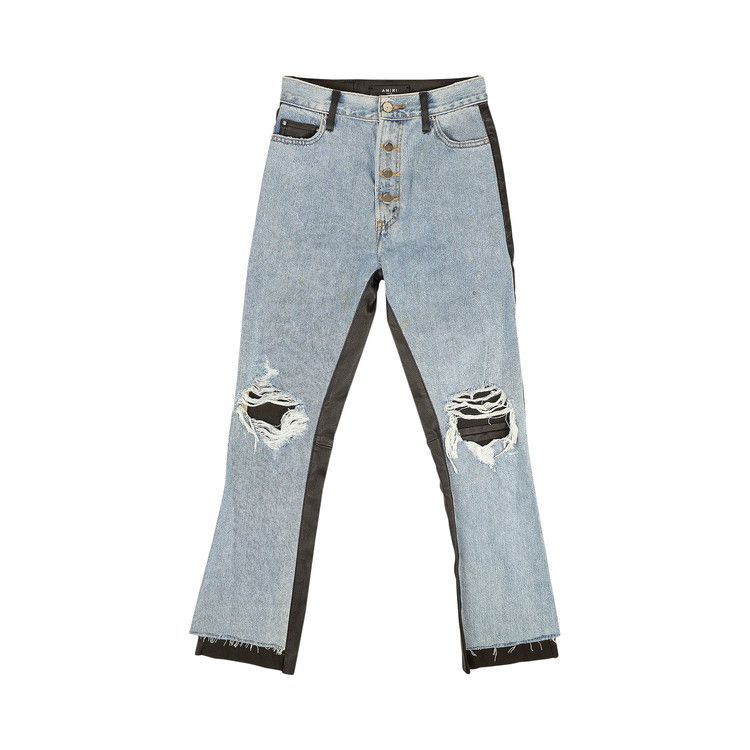 

Брюки Amiri Baggy Leather Pants, Black