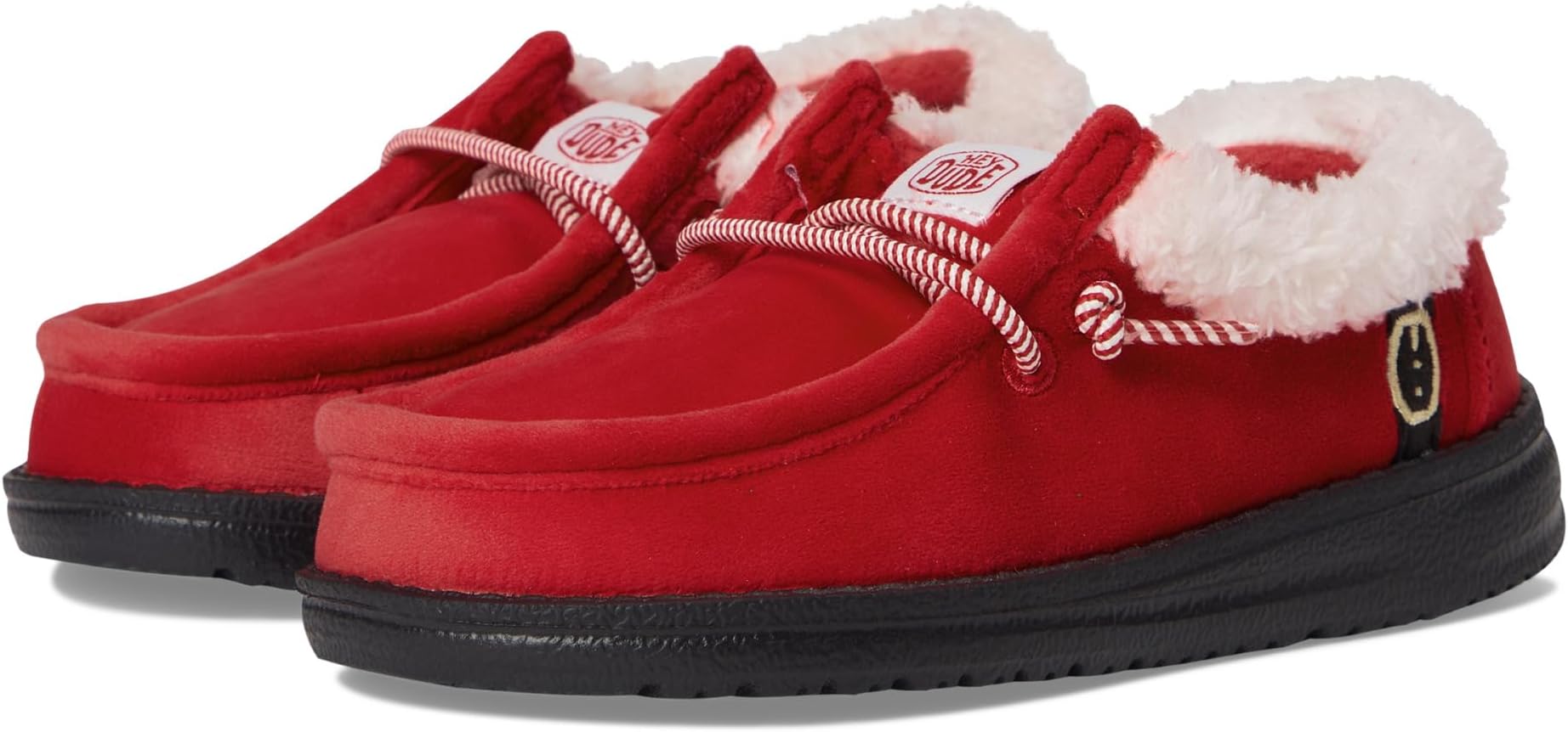 

Кроссовки Hey Dude Kids Wally Santa Claus, Red