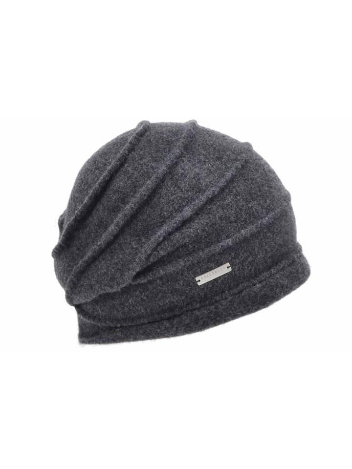 

Seeberger Шерстяная шапка серого цвета