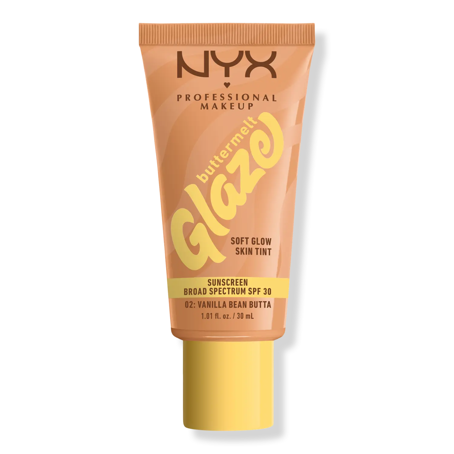 

Тональный крем для лица Buttermelt Glaze Skin Tint SPF 30 NYX Professional Makeup, Vanilla Bean Butta (light with warm undertones)