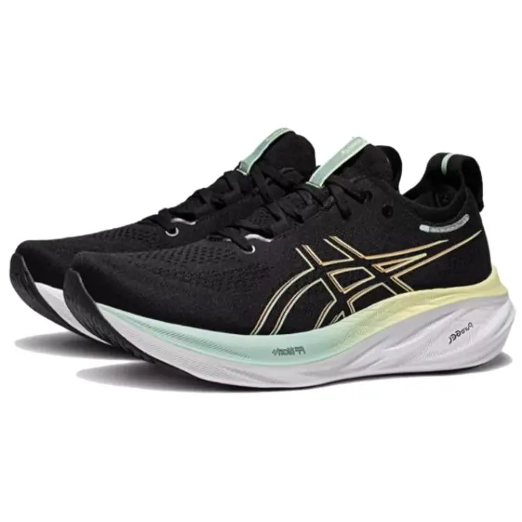 Кроссовки мужские GEL-NIMBUS 26 с низким верхом, черные Asics — фото 3