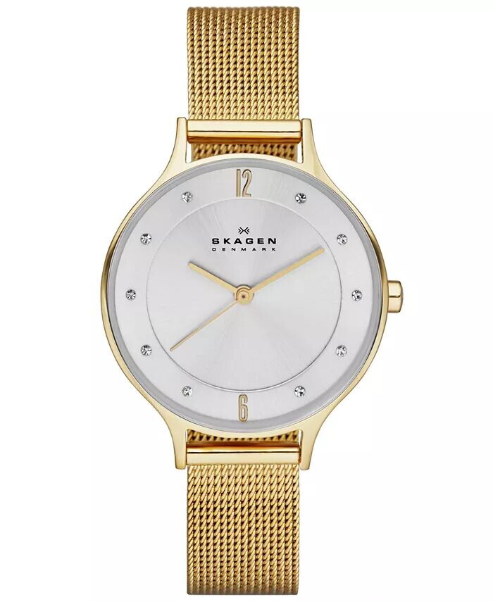

Женские часы Anita из нержавеющей стали с сетчатым браслетом 30 мм SKW2150 Skagen