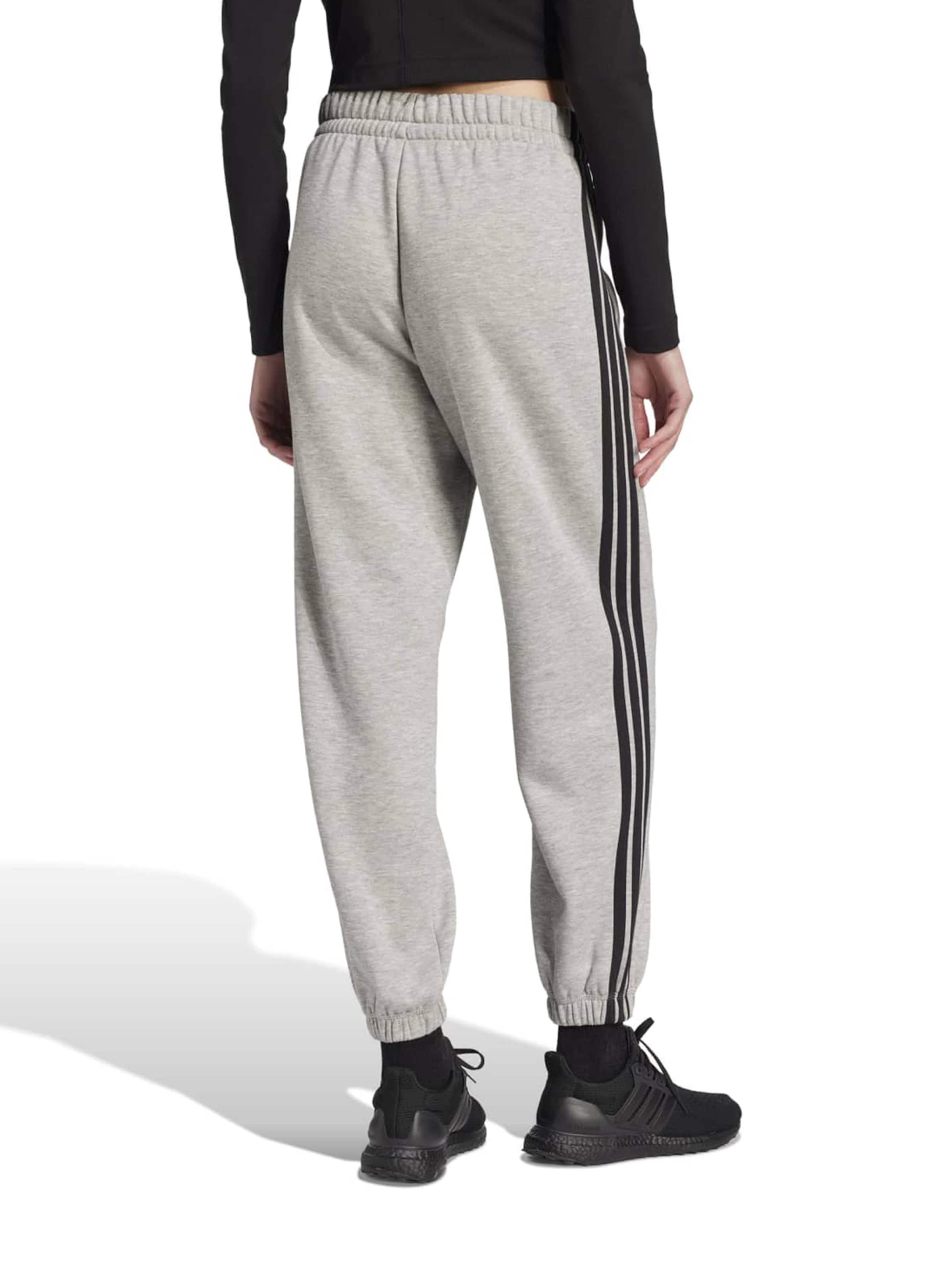 Adidas Sportswear Узкие спортивные штаны 'Essentials' в крапчатом сером — фото 4