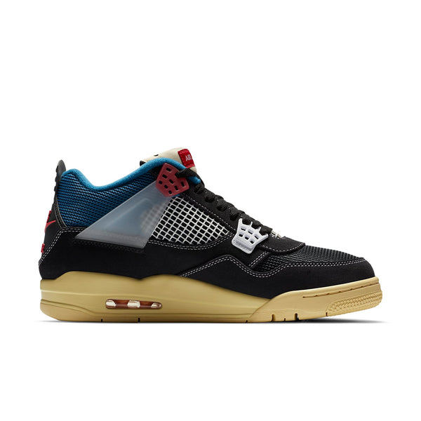 Кроссовки 4 retro x union la 'off noir' Air Jordan, мультиколор — фото 2