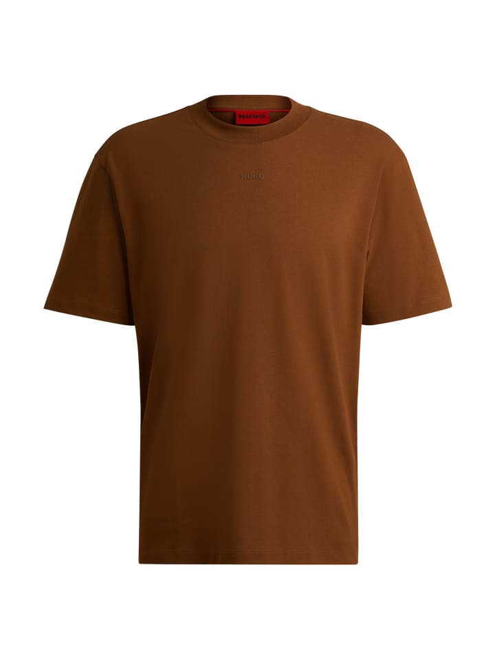 

Футболка коричневого цвета HUGO