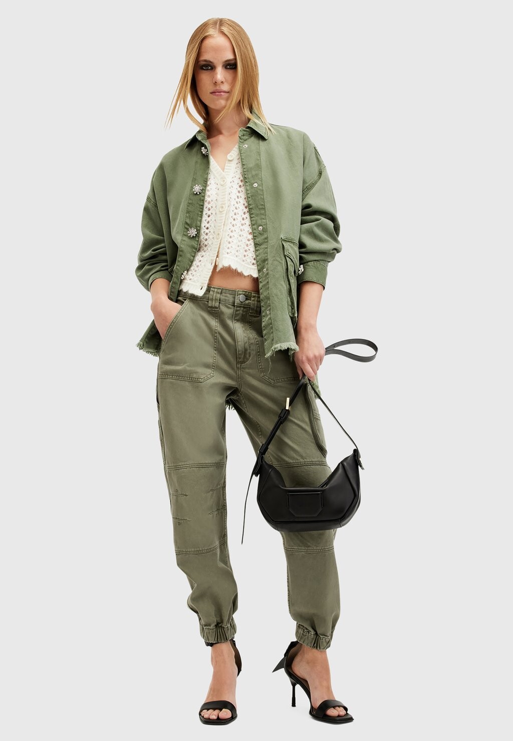 

Брюки FLORENCE AllSaints, коричневый