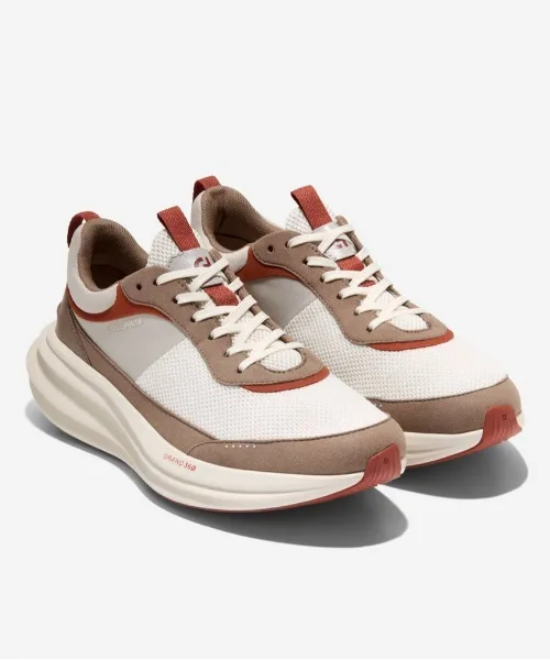 Мужские кроссовки для бега OriginalGrand Quad Strike Runner COLE HAAN бежевые — фото 2