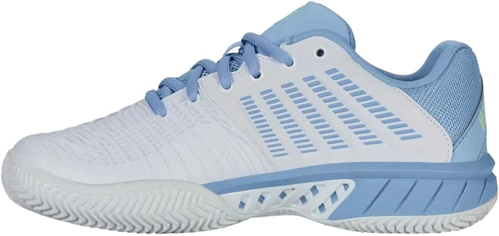 Кроссовки для тенниса K-Swiss Express Light 3, Wht Dutch Canal Green — фото 2