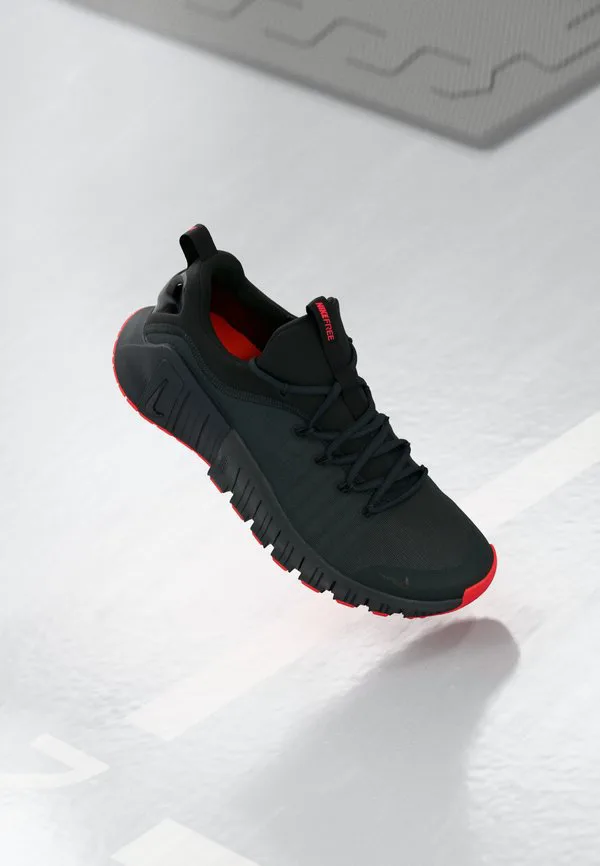 Тренировочные кроссовки metcon 6 Nike Performance, Dark Smoke Grey/Black/Bright Crimson