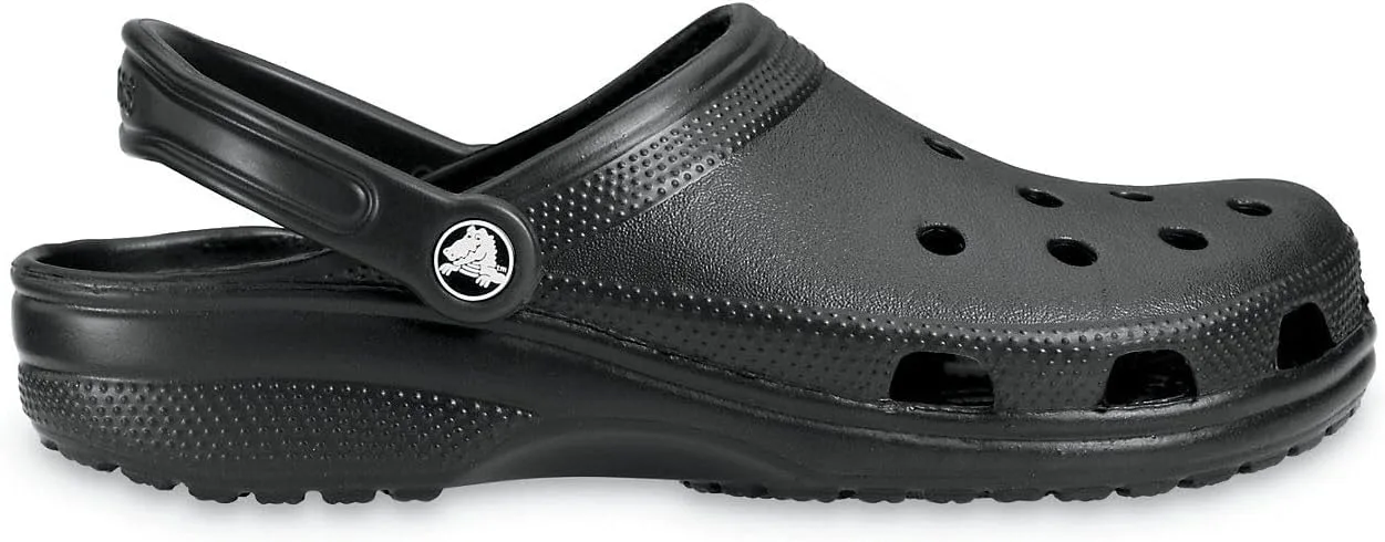 Кроксы для мальчиков с классическим графическим принтом монстра Crocs, черный — фото 4