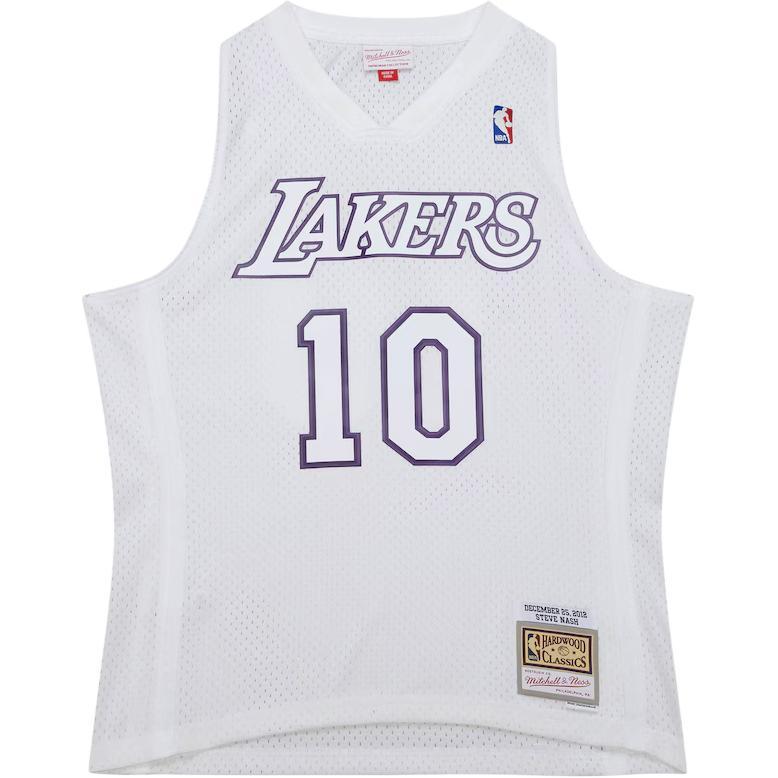 

Mitchell Ness Баскетбольная майка Mitchell & Ness x NBA Los Angeles Lakers Steve Nash Christmas Day 2012 Swingman Jersey мужская белая