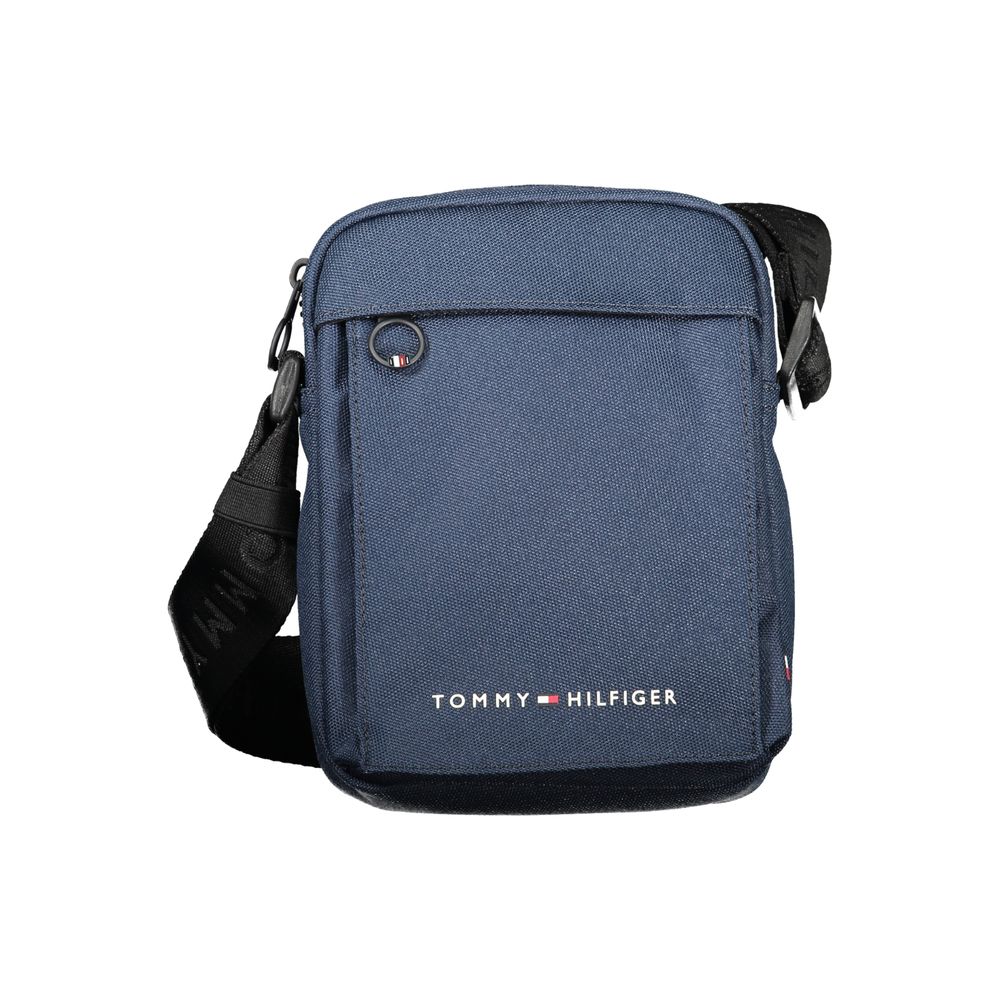 

Синяя сумка из полиэстера через плечо Tommy Hilfiger