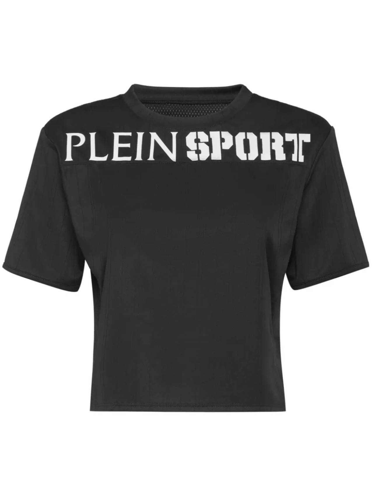 

Plein Sport укороченная футболка, черный