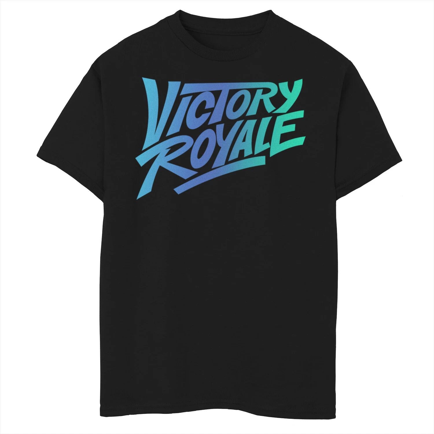 

Футболка Fortnite Victory Royale с графическим логотипом и градиентом для мальчиков 8–20 лет Licensed Character, черный
