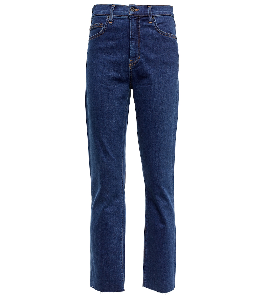

Узкие джинсы Ryleig с высокой талией Veronica Beard, Washed Oxford