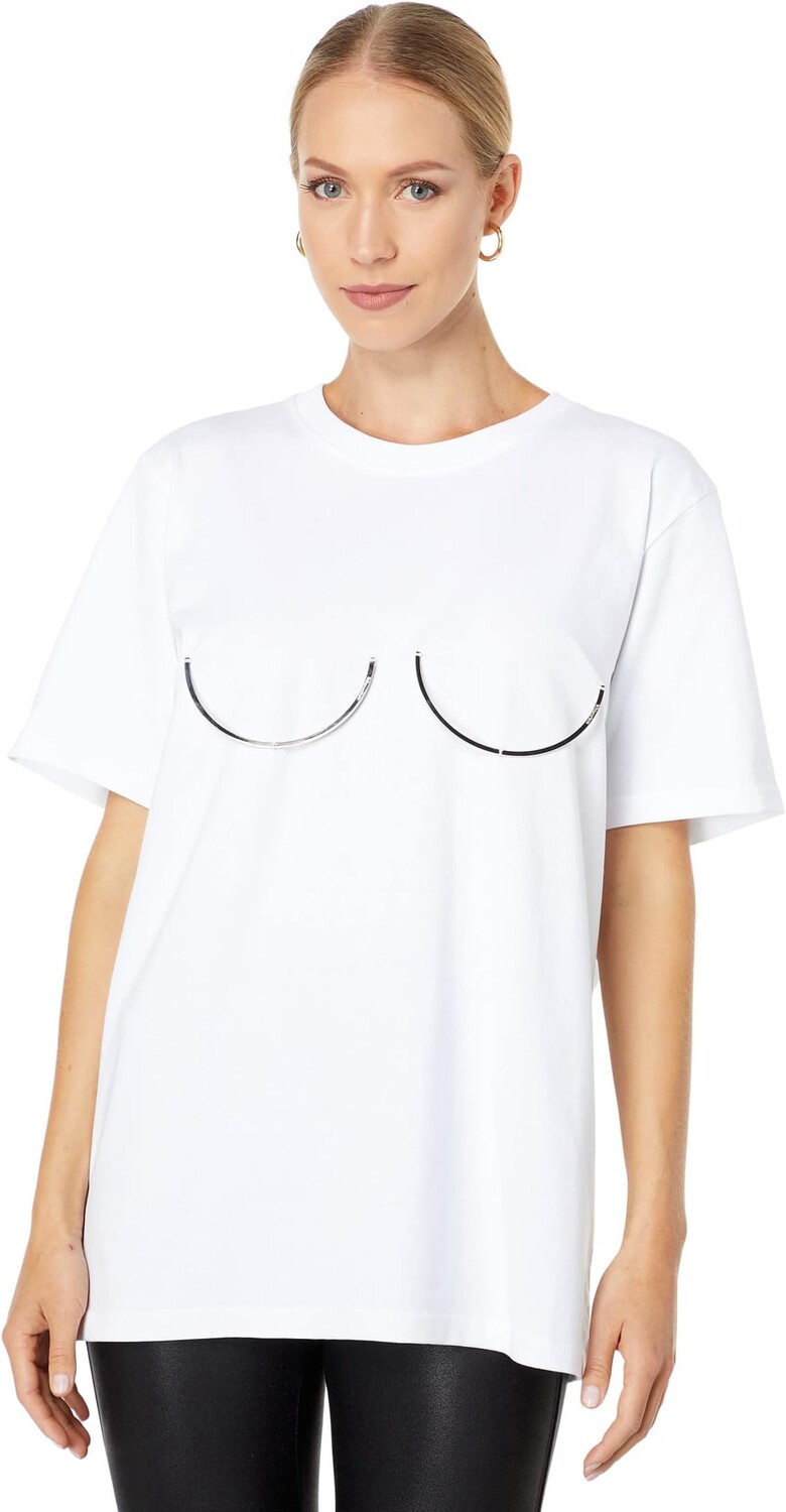 

Футболка Boyarovskaya T-Shirt with Metal, белый