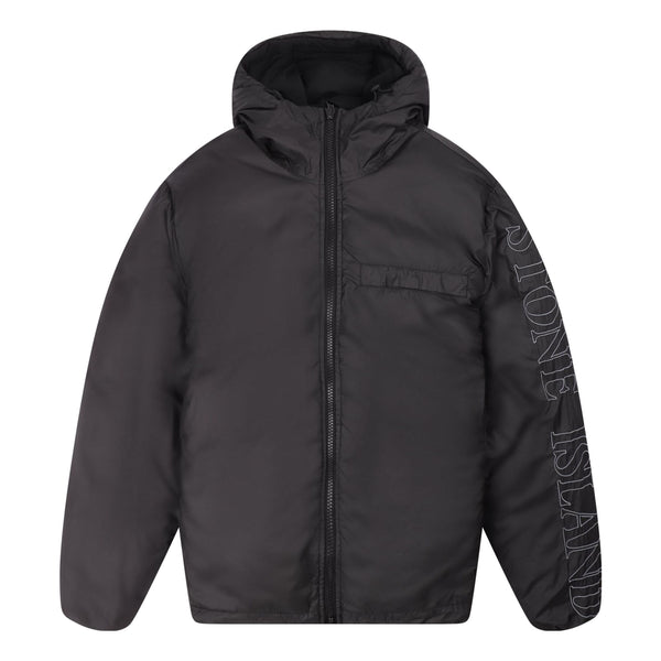 

Куртка naslan down tc garment dyed jacket 'black' Stone Island, черный