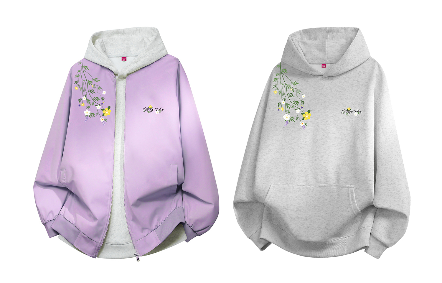 

Disney Куртка Unisex, Light Purple Jacket+Gray Sweatshirt (YCJ667+JR831)