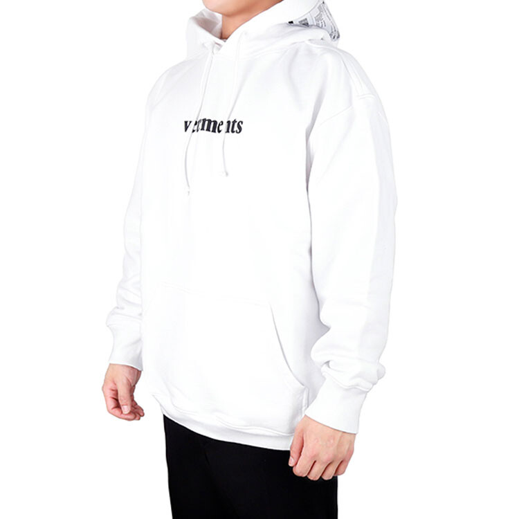 Толстовка мужская Vetements белая — фото 4