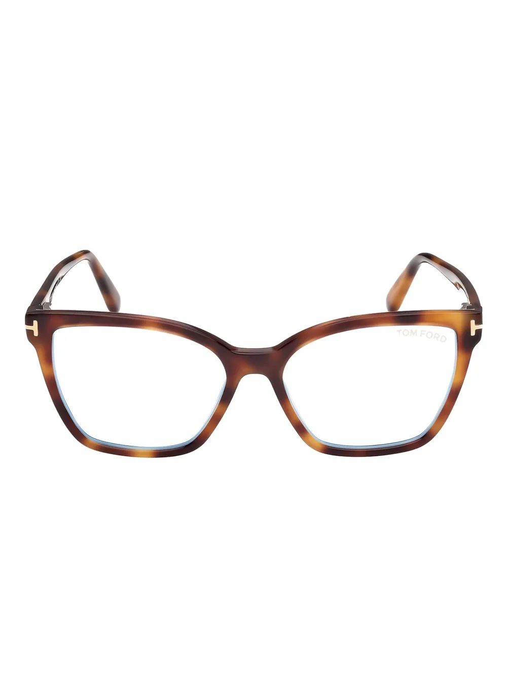 

Очки в квадратной оправе TOM FORD Eyewear, коричневый