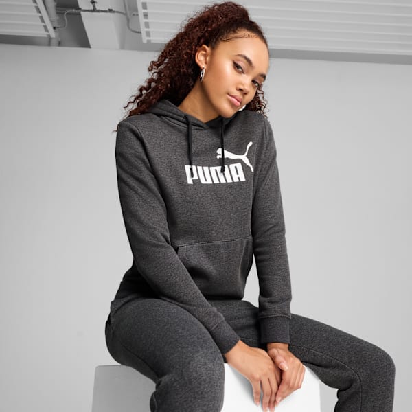 

Женская толстовка с капюшоном Puma Essentials, серый