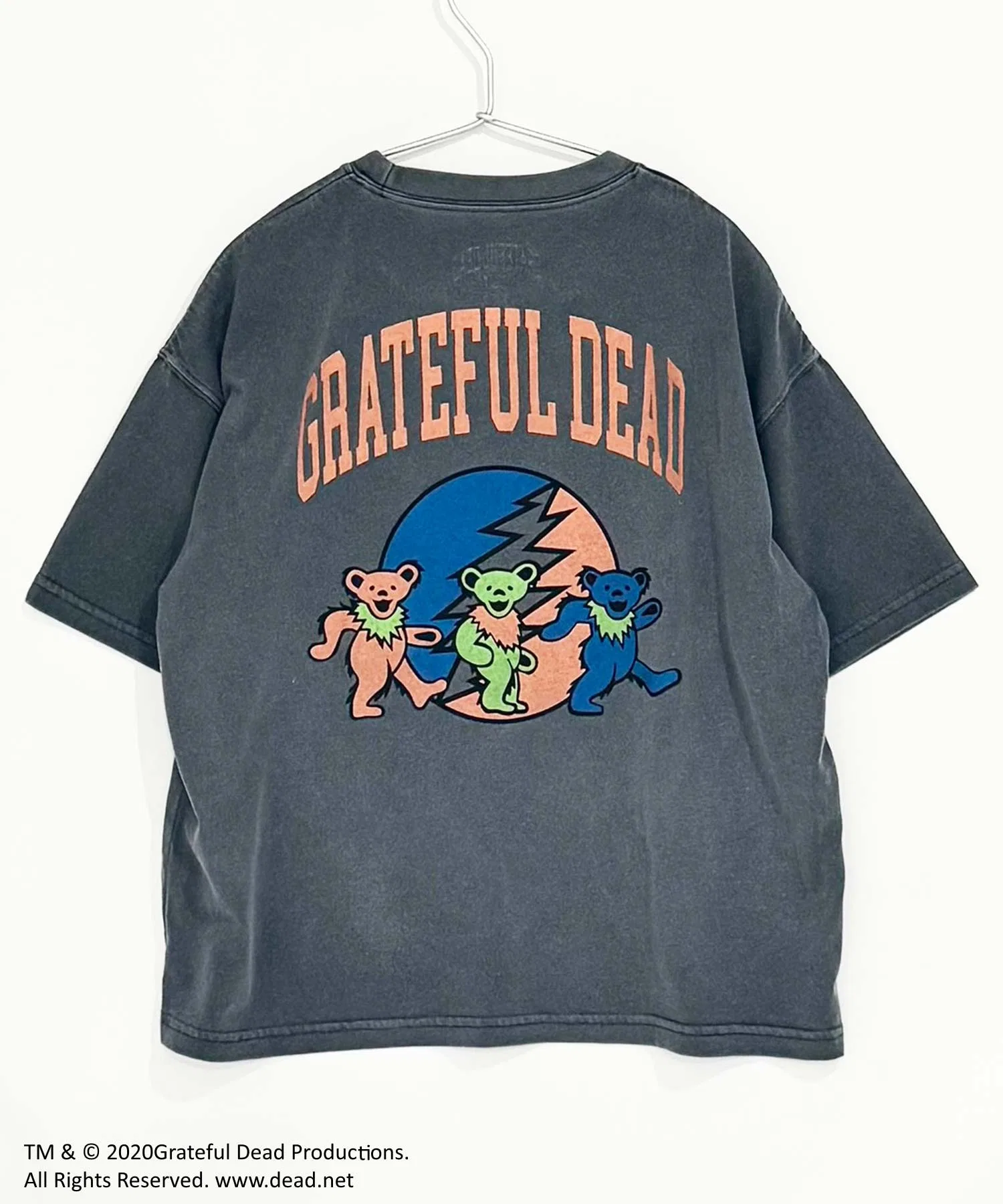 Детская футболка SHISKY оверсайз с принтом Grateful Dead — фото 4