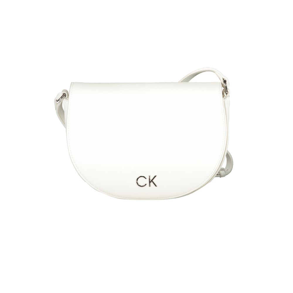 

Белая полиэтиленовая сумка Calvin Klein