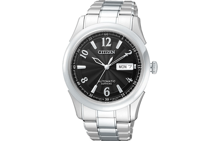 

CITIZEN Часы Automatic Mechanical Movement Stainless Steel Strap Japanese / Korean Watch Men's Watch Black Dial, Black Dial