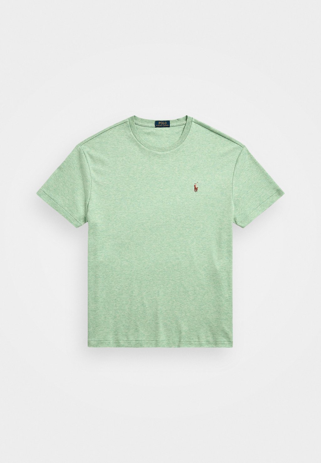 Базовая футболка CUSTOM SLIM FIT SOFT COTTON T-SHIRT Polo Ralph Lauren, серый — фото 4