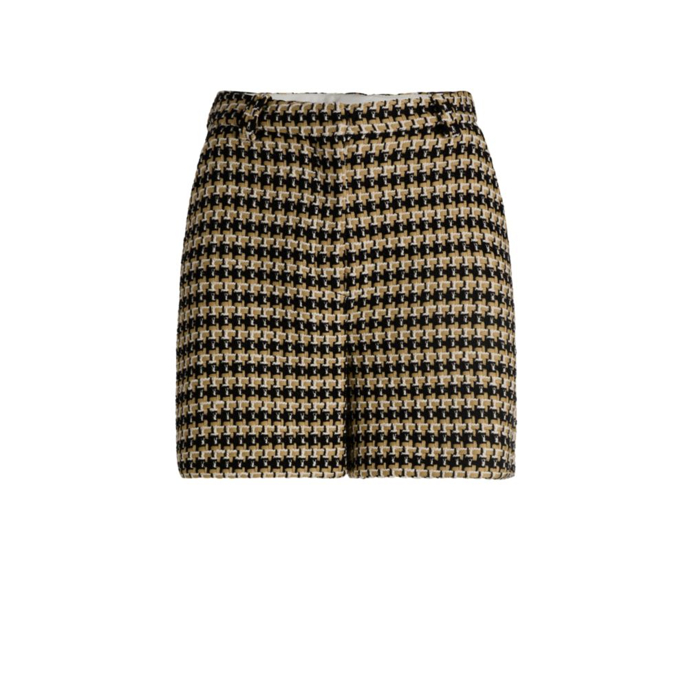 

Свободные шорты из твида BOSS, цвет patterned