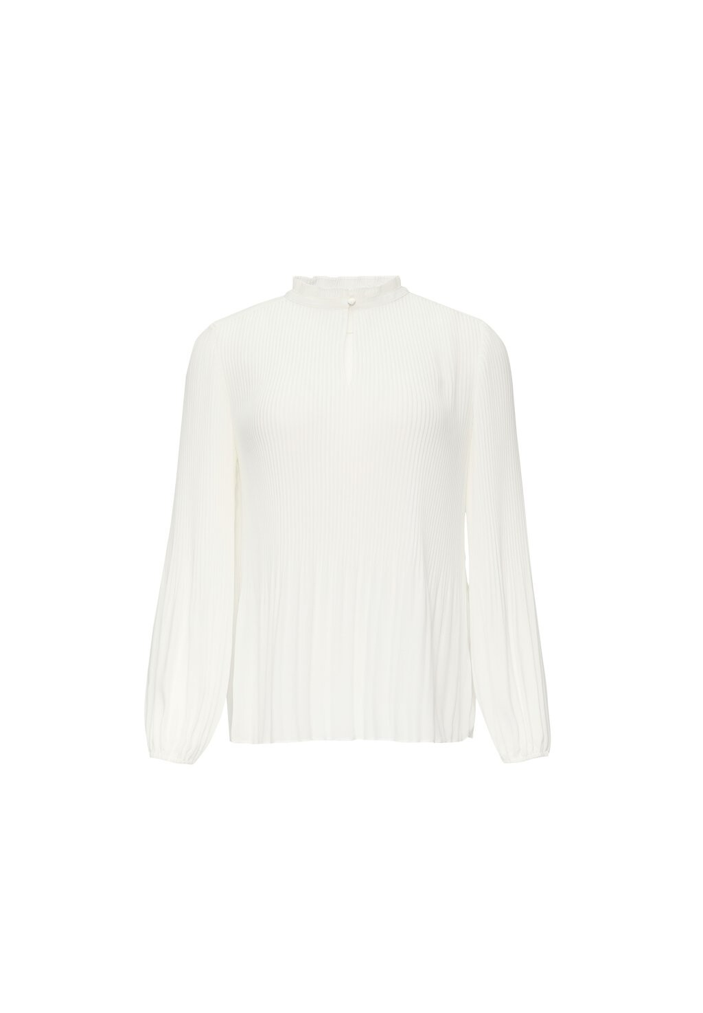 

Блуза PLISSIERTE AUS CRÊPE s.Oliver BLACK LABEL, кремовый
