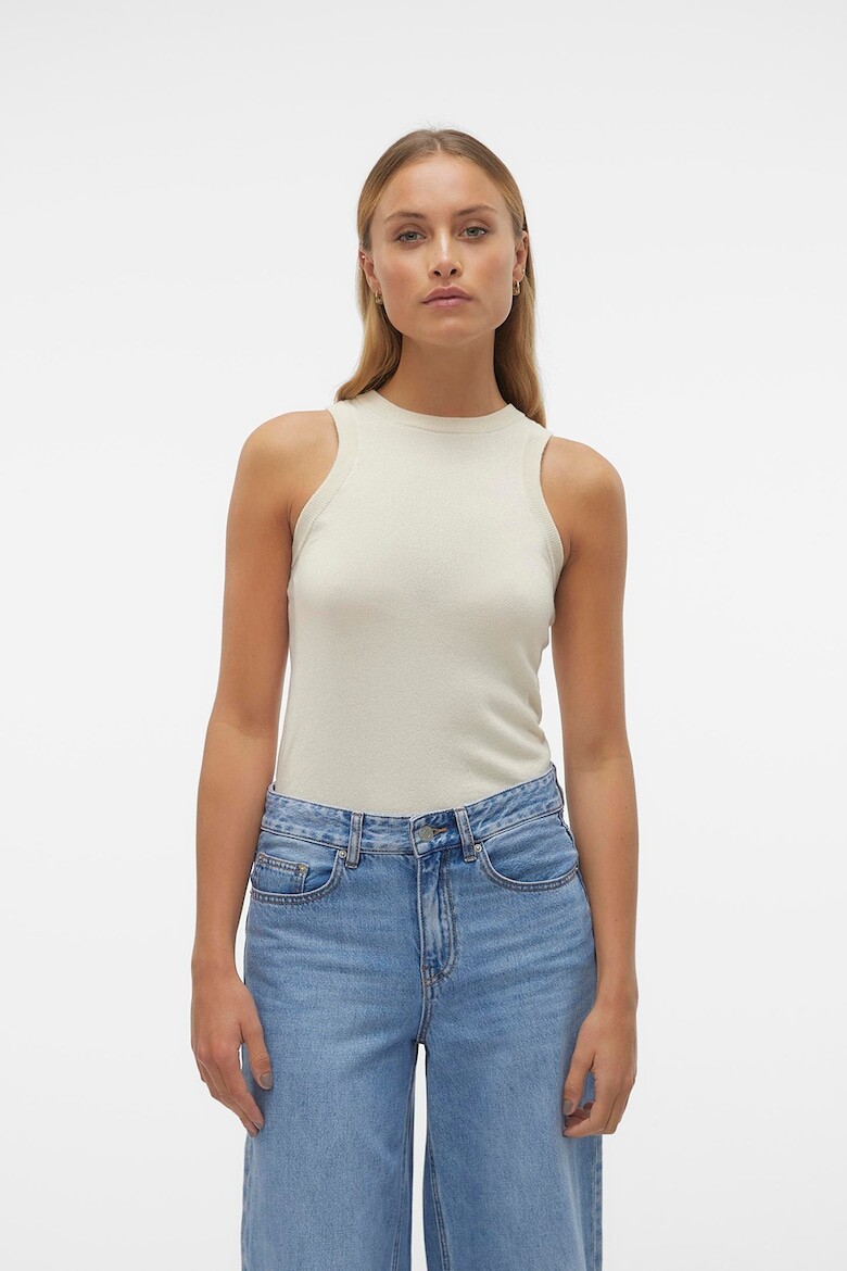 

Топ Polly тонкой вязки Vero Moda, белый