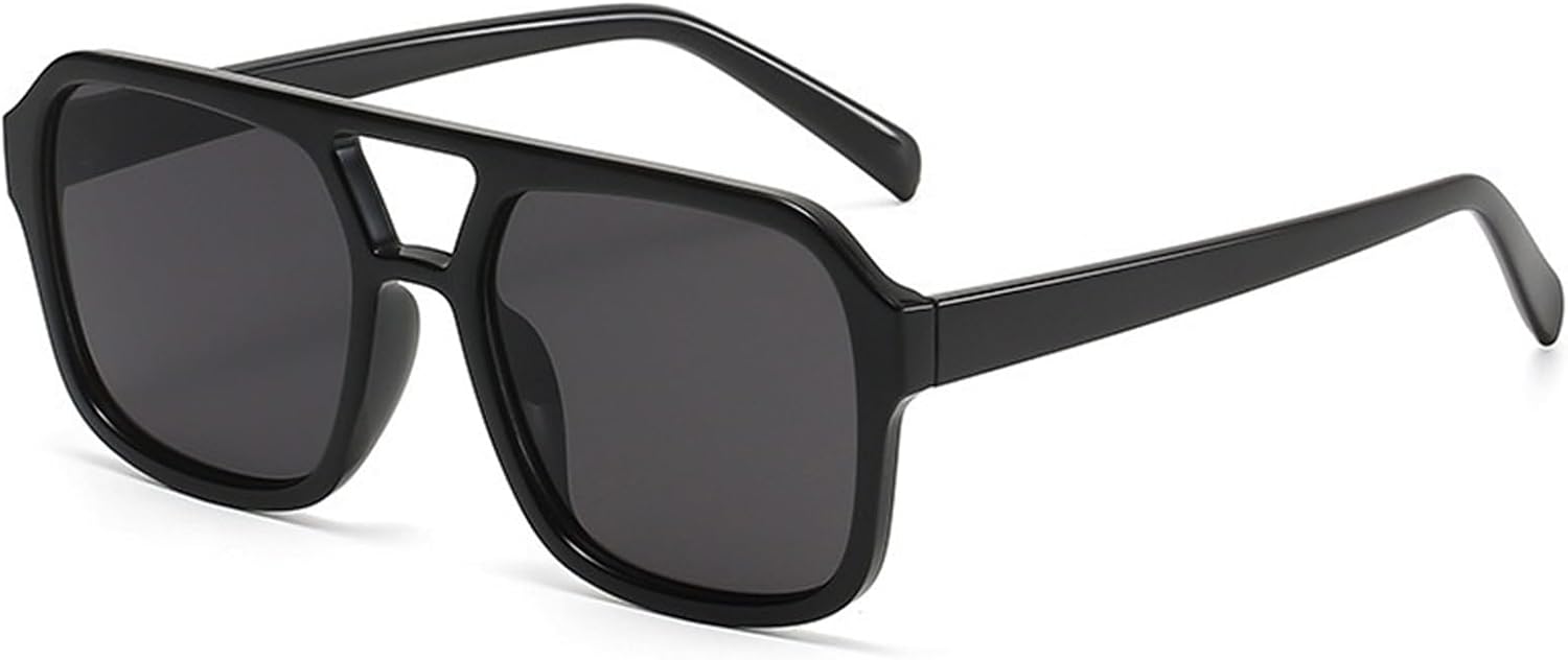 

Мужские солнцезащитные очки с крупной оправой для вождения на открытом воздухе, для шопинга, для отдыха и поездок на работу. Женские солнцезащитные очки для отдыха Generic, Black