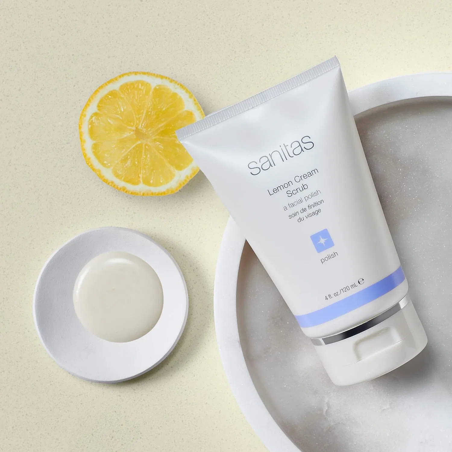 Скраб для тела Sanitas Progressive Skinhealth лимонный, 120 мл — фото 3