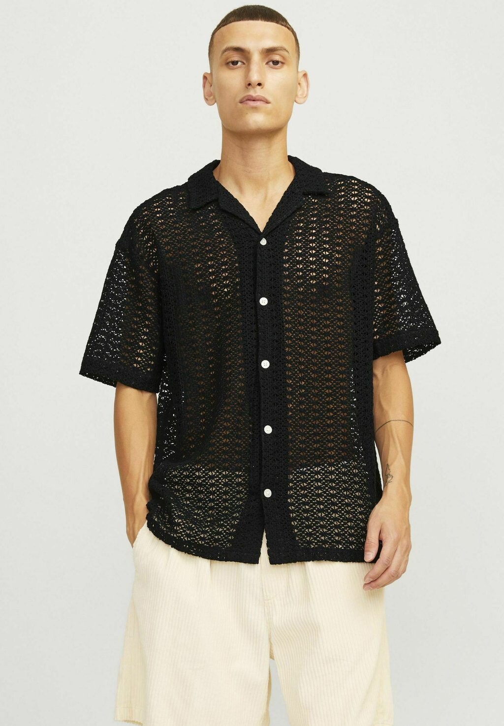 

Рубашка Jack & Jones, черный