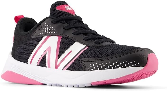 Кроссовки для детей New Balance DynaSoft 545 V1 на шнуровке, черный/розовый — фото 4