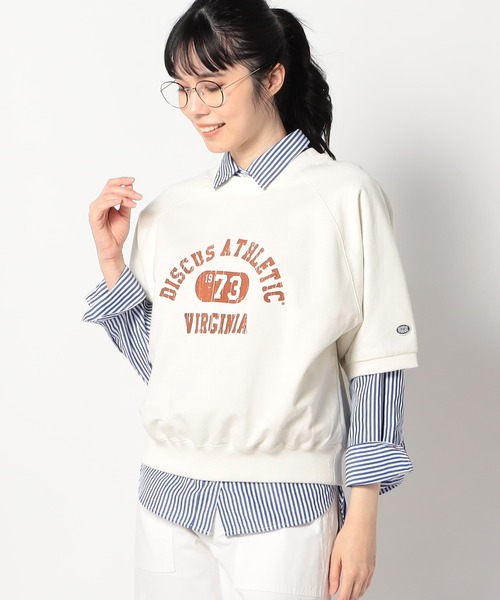 

Футболка-реглан с принтом Grand Park, светло-серый