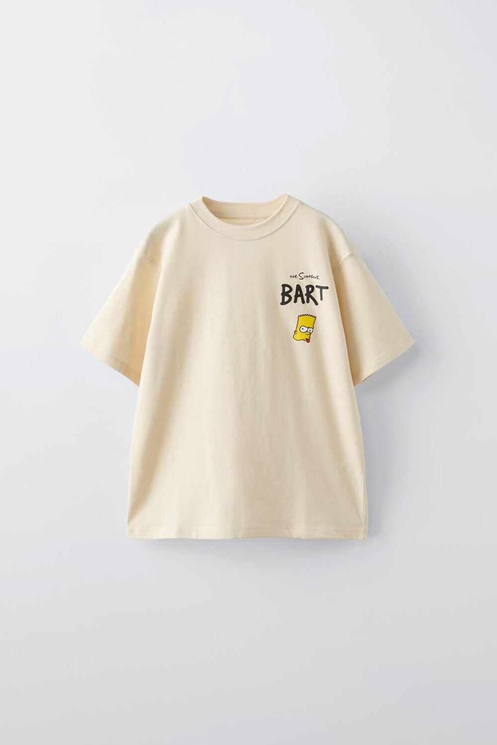 

Футболка bart the simpsons мэтта гренинга ZARA, бежевый