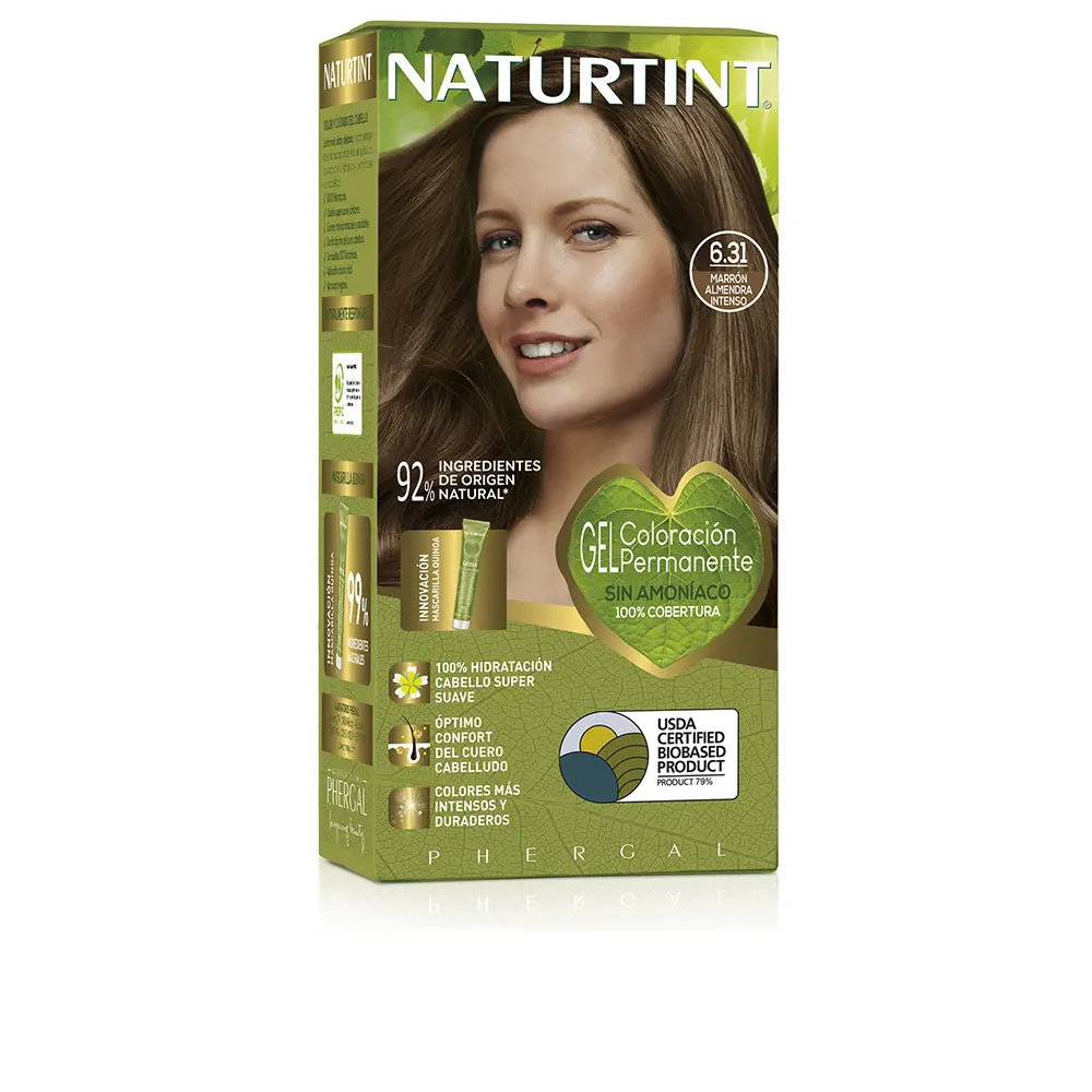 

Краска для волос Naturtint Naturtint, цвет 6.31 marrón almendra intenso, 170 мл.