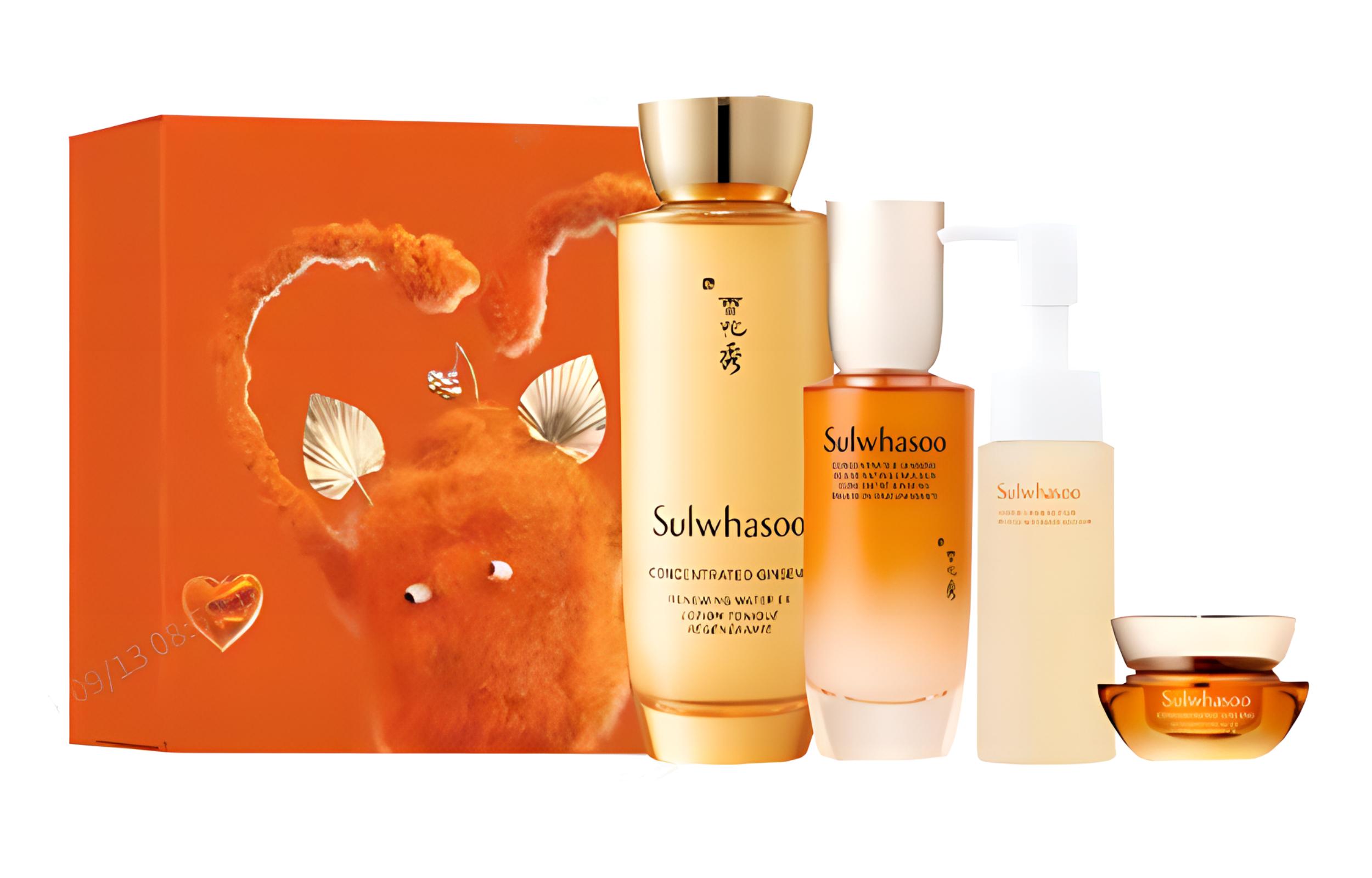 

Набор для ухода за кожей Ginseng Toner, Emulsion, Cleanser, Box Included увлажняющий и питающий 10мл+50мл+60мл+150мл Sulwhasoo