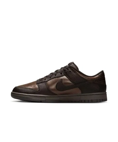 Мужские кроссовки NIKE Dunk Low Retro Premium коричневые — фото 3