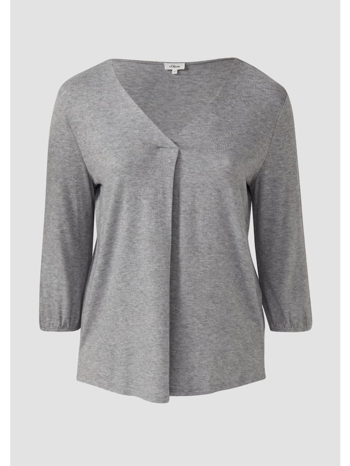 

Футболка цвета 97W2_graphite s.Oliver, Хаки, Футболка цвета 97W2_graphite s.Oliver